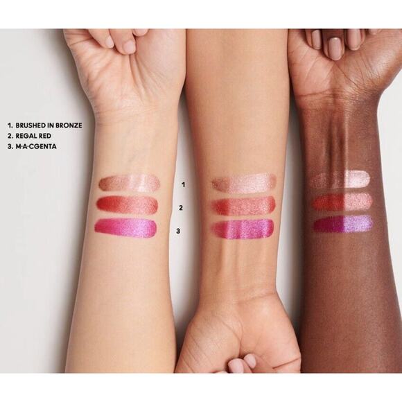 MAC 4 Piece Lot Mascara Lipsticks Gift of Gold Bundle Jelly Slime‎ Full Size - Picture 13 of 15